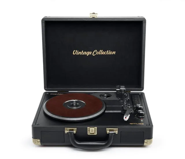 Muse MT-103 GD skivspelare, svart