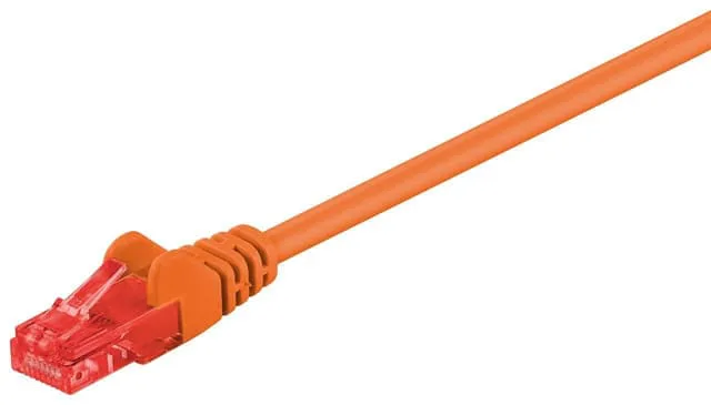 Goobay CAT 6 patchkabel, U/UTP, orange