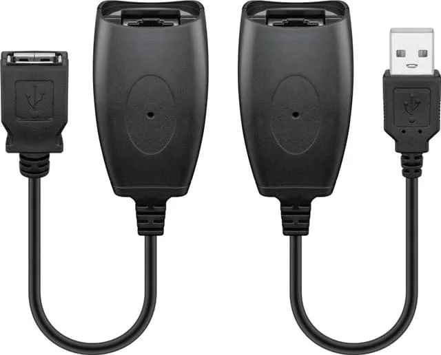 goobay USB-förlängningsadapter upp till 40 m via