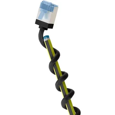 Goobay random_1F6HuMzgES Cat6a-nätverkskabel RJ-45, svart