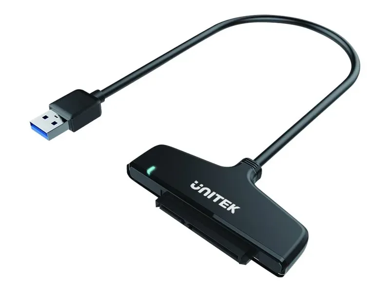 Unitek Y-1096 SATA-kontroller, USB 3.0, svart