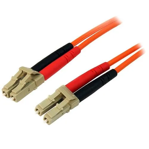 StarTech.com 3 m 50/125 multiläges Duplex fiberpatchkabel LC