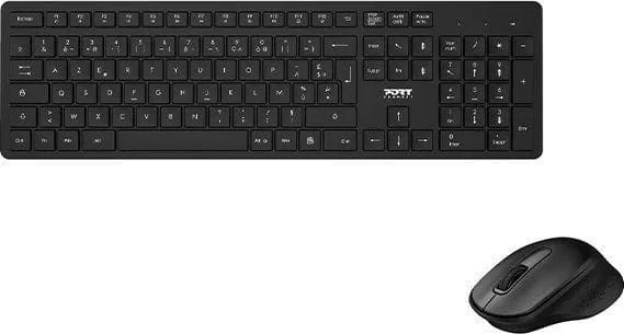 PORT DESIGNS TRÅDLÖS BORD PACK: MOUSE & KEYBOARD 900904-UK