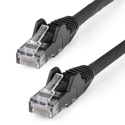 StarTech.com N6LPATCH5MBK, 5 m, Cat6, U/UTP (UTP), RJ-45, RJ-45