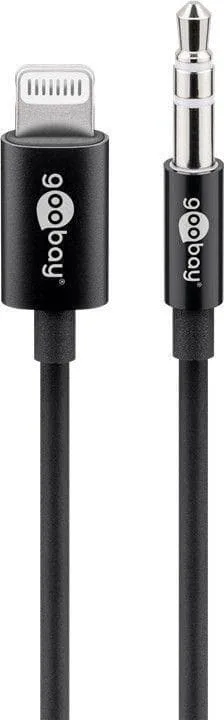 Goobay AUX Lightning - 3,5 mm ljudkabel