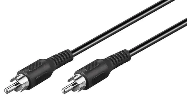Monoanslutningskabel RCA