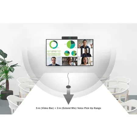 DIGITUS 4K All-in-One Video Bar Pro
