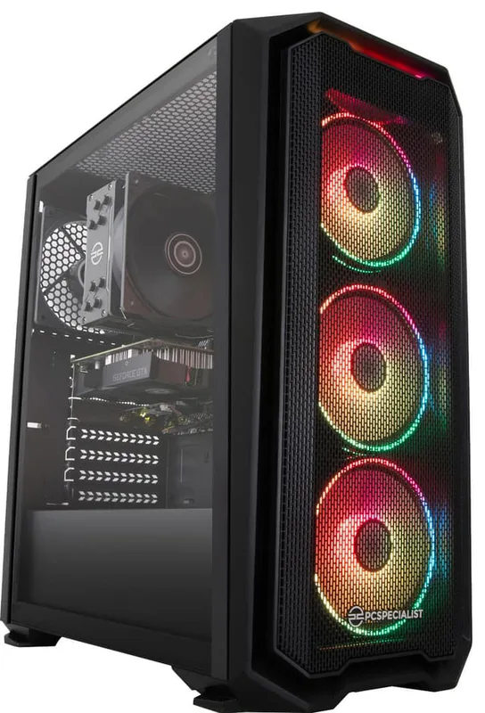 PCSpecialist Tornado R30 R3/8/512/GTX1650 stationär dator för gaming