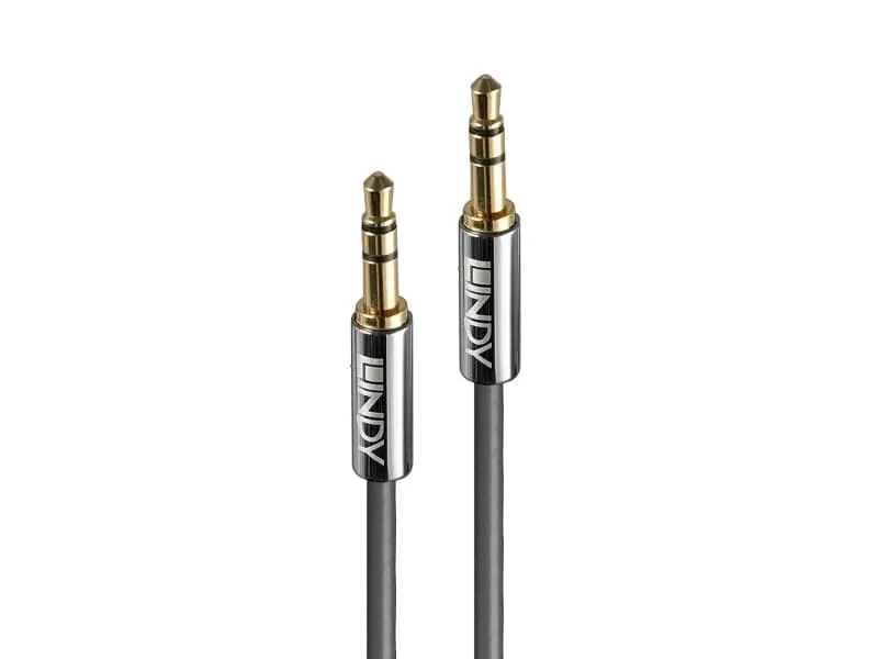 Lindy 35322 ljudkabel 3,5 mm, 2 m, antracit