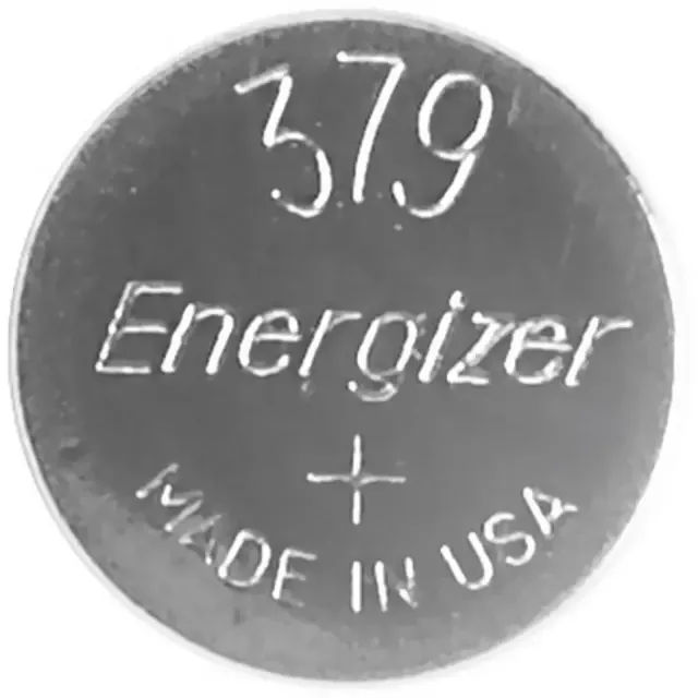 Energizer 379, Engångsbatteri, Silver-oxid (S), 1,5 V, 1 styck, Silver, 0,21 g