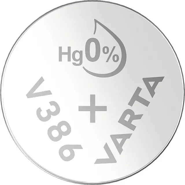 Varta SILVER Coin V386/SR43 NaBli 1 Knappcell 386