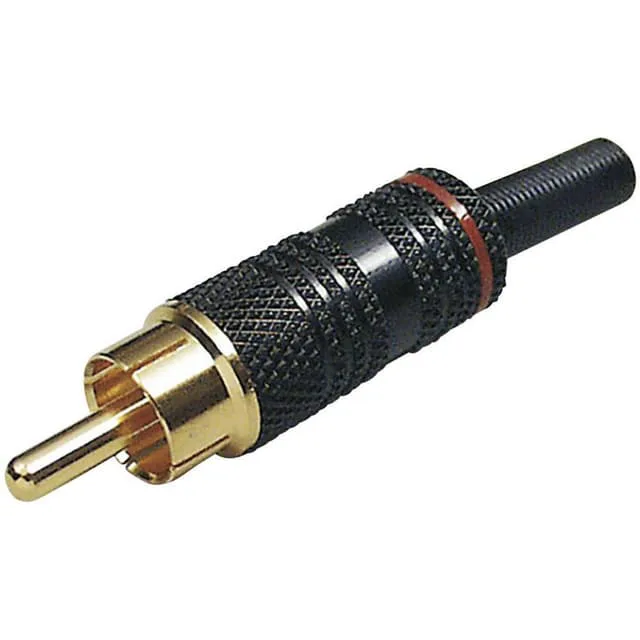BKL Electronic 0101013 RCA-kontakter Kontakt hane rak
