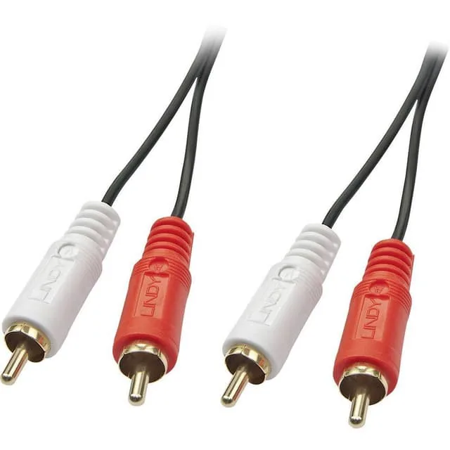 LINDY 35661 RCA Audio Anslutningskabel [2x RCA-hane -