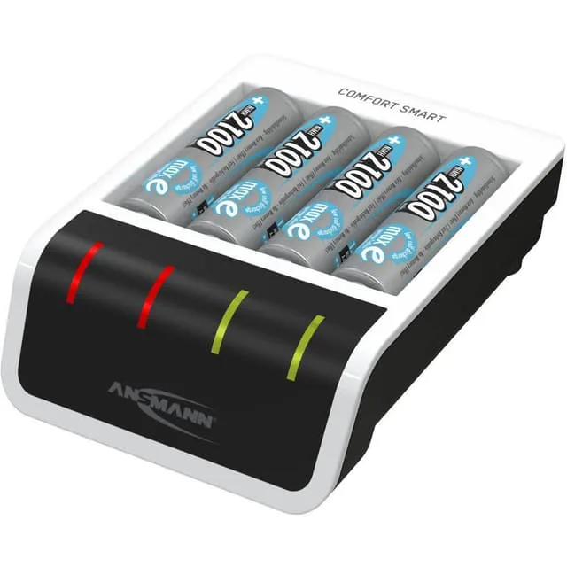 Ansmann Comfort Smart Batteriladdare NiMH inkl. batteri