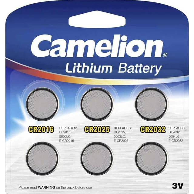 Camelion Knappcells-set Vardera 2x CR2016, CR2025