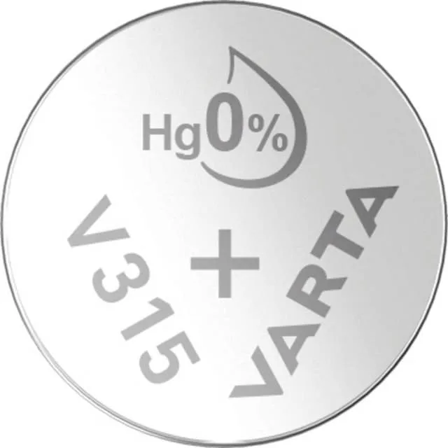 Varta SILVER Coin V315/SR67 NaBli 1 Knappcell 315
