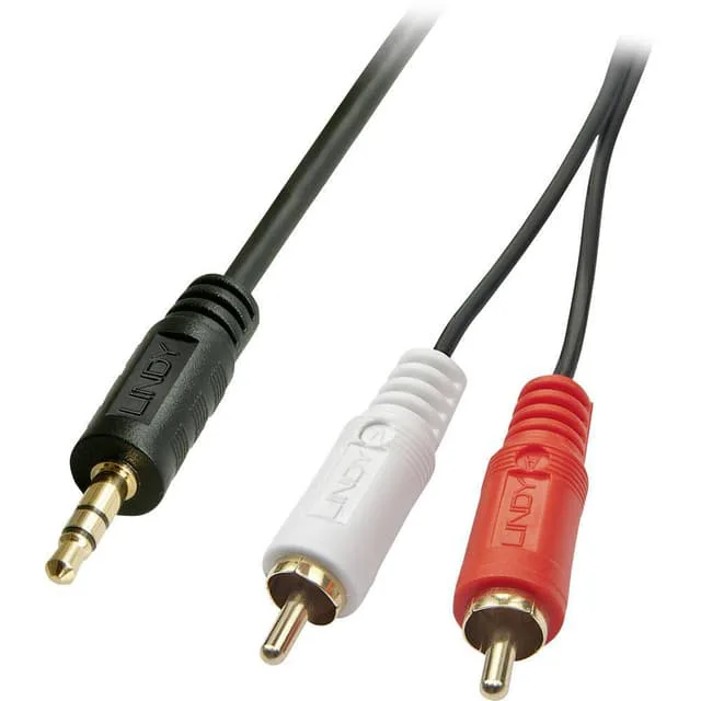 LINDY RCA / Teleplugg Audio Anslutningskabel