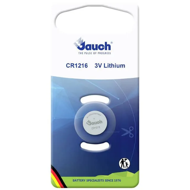 Jauch Quartz Knappcell CR1216 Litium 30 mAh 3 V 1 st