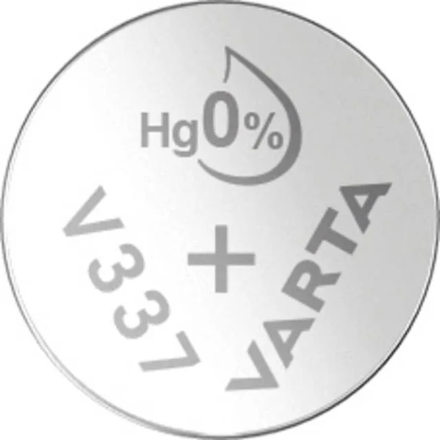 Varta SILVER Coin V337/SR416 NaBli 1 Knappcell 337