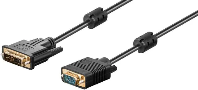 goobay DVI-I/VGA full HD-kabel,