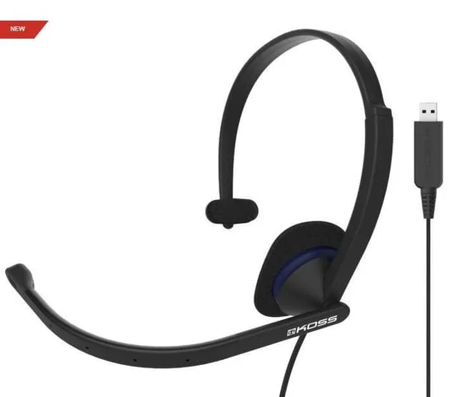 Koss hörlurar CS195 USB-pannband/on-ear