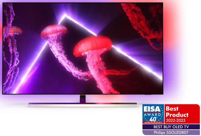 Philips 55” OLED807 4K OLED Ambilight Smart TV
