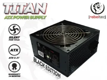 Universellt nätaggregat för datorer ATX ver. 2.31 TITAN 500