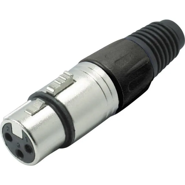 Kash 55022-S XLR-kontakter Koppling rak