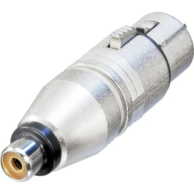 Neutrik NA2FPMF XLR-adapter, hona till RCA-hona