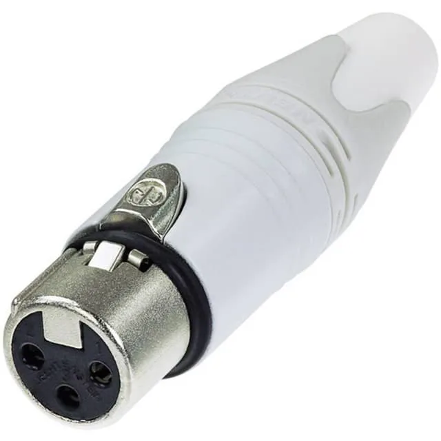 Neutrik NC3FXX-WT XLR-kontakter Hona rak