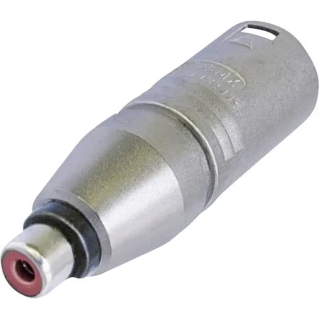 Neutrik NA2MPMF XLR-adapter, hane till RCA-hona