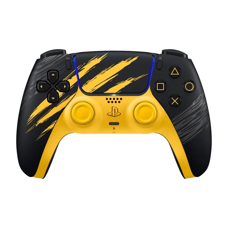 Trådlös DualSense-handkontroll – Marvel’s Wolverine Battle Yellow Limited Edition