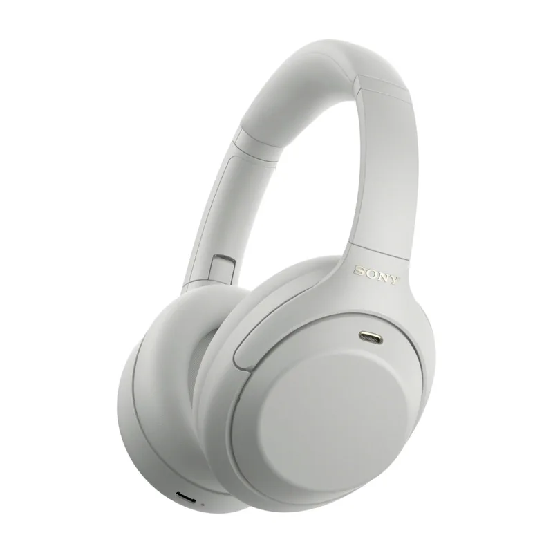 Sony WH-1000XM4C trådlösa over-ear hörlurar (silver)