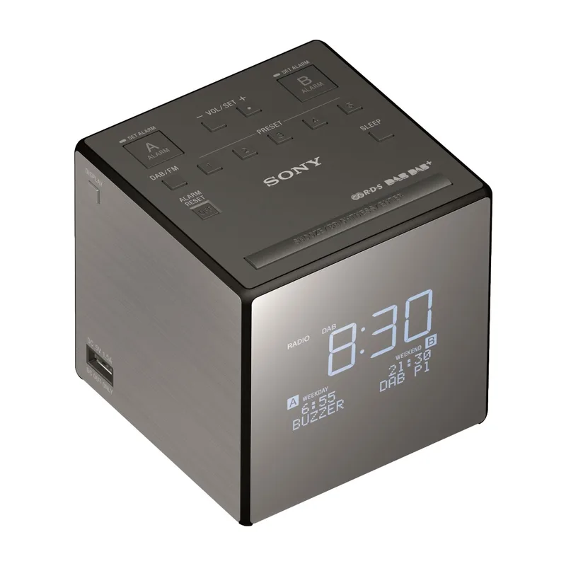 Sony XDR-C1DBP DAB+ väckarklocka