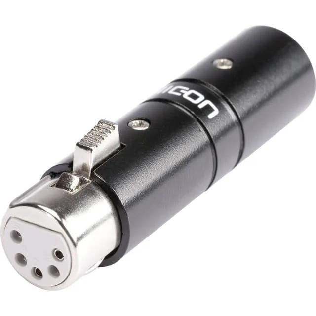Hicon XLR-adapter XLR-hankontakt