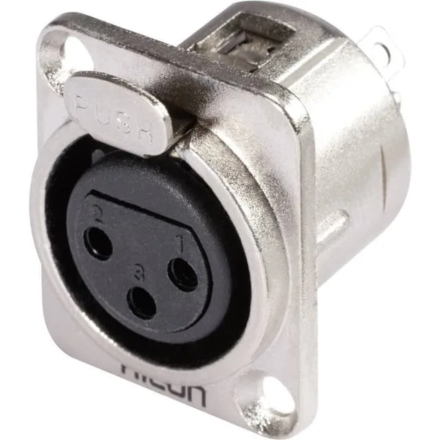 Hicon HI-X3DF XLR-stik