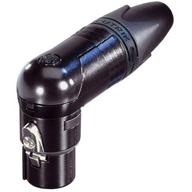 Neutrik NC6FRX-B XLR-kontakter Hona vinklad Antal