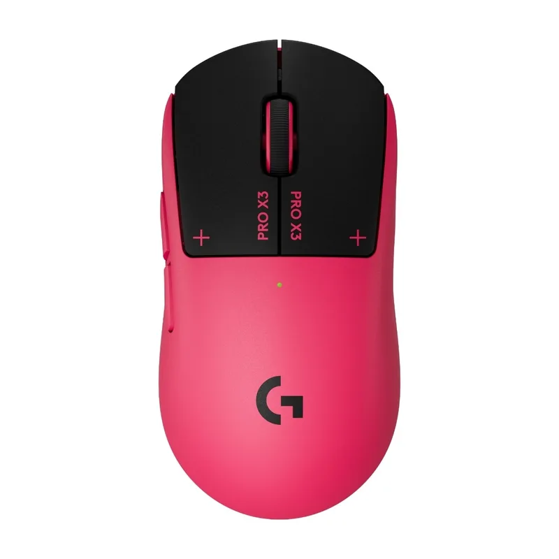 Logitech G Pro X3 Superstrike trådlös gamingmus (rosa)