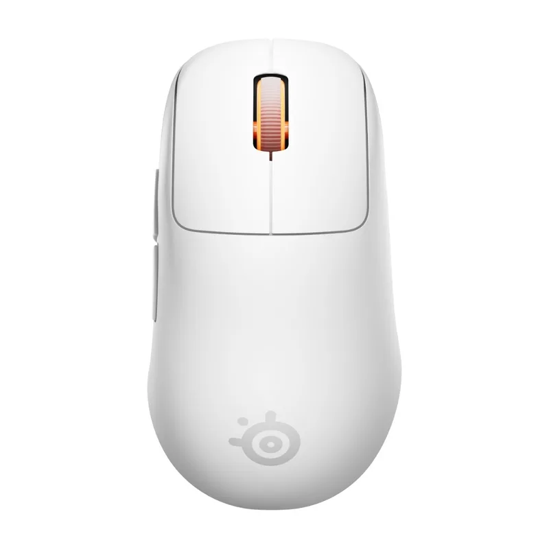 SteelSeries Rival Pro Mini trådlös gamingmus, vit