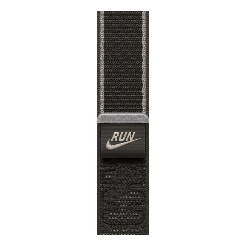 Apple Watch 46 mm Nike-sportloop, After Dark Black