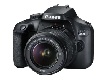 Canon-kit Eos 4000d Cámara Reflex 18mp Full HD Digic4+ Wifi + objektitivo Ef-s 18-55 mm + Bolsa De Hombro + Tarjeta Sd 16 gb