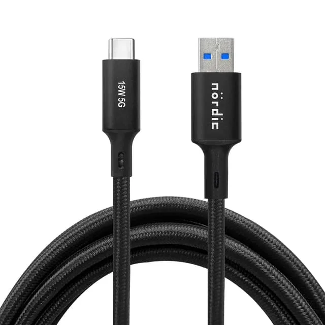 Nördic 5m USB3.2 Gen1 USB-C till A