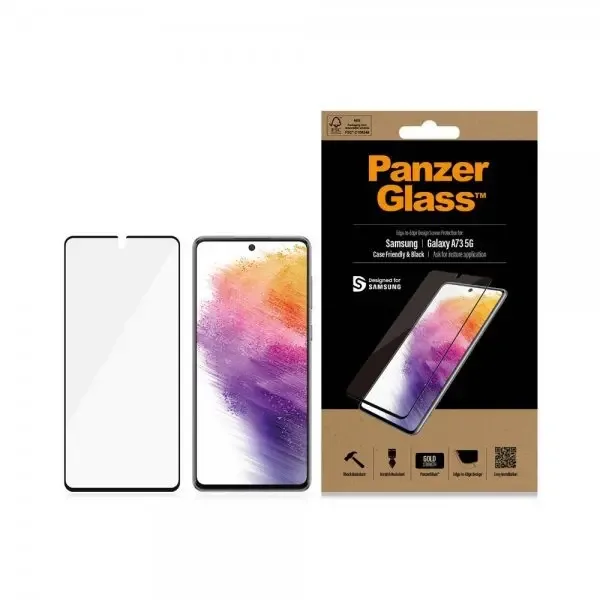 PanzerGlass Skärmskydd för mobiltelefon Samsung Galaxy A73 5G