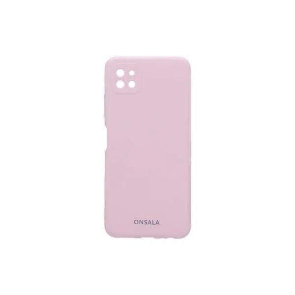 ONSALA Mobilcover Silicone Sand Pink Samsung A02s