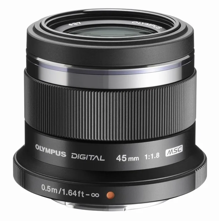 Olympus AF 45mm f/1,8 Zuiko Digital Micro 4/3 svart
