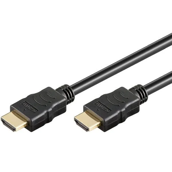 goobay Höghastighets HDMI-kabel med Ethernet 0,5m