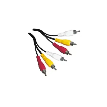 Schwaiger CIK5015 533 kompositvideokabel 1,5 m 3 x RCA svart