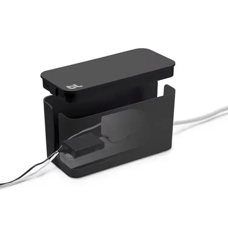 #Delete CableBox Mini Skrivebord Kabelboks Sort