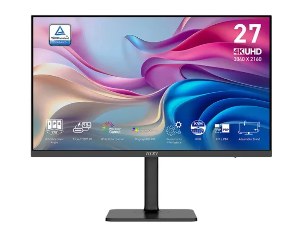 Monitor 68.6 Cm (27"") 3840 X 2160 Pixels 4K Ultra Hd Black