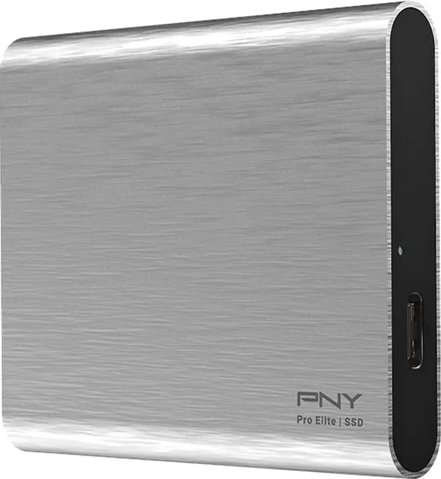 PNY Pro Elite USB-C 3.1 portabel SSD 500 GB